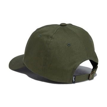 HUF Wide Angle 6 Panel CV Hat - Olive