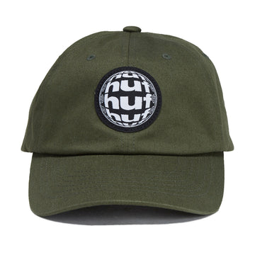 HUF Wide Angle 6 Panel CV Hat - Olive