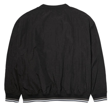 HUF 89 Pullover Long Sleeve Wind Shirt - Black