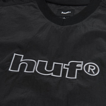 HUF 89 Pullover Long Sleeve Wind Shirt - Black