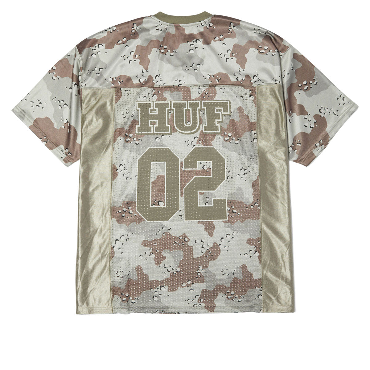 HUF Camo Football Jersey - Brown – CCS