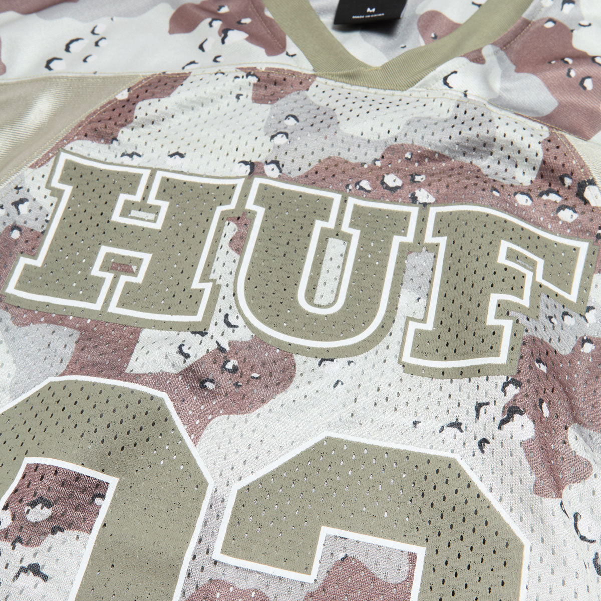 HUF Camo Football Jersey - Brown – CCS