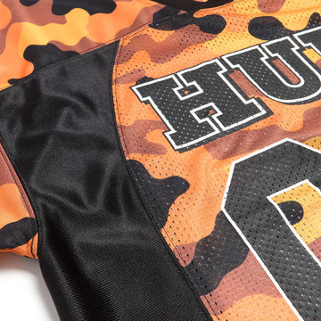 HUF Camo Football Jersey - Lava