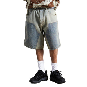 HUF Kinda Loose Double Knee Shorts - Light Indigo