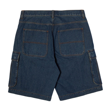 HUF Oval Denim Cargo Shorts - Indigo
