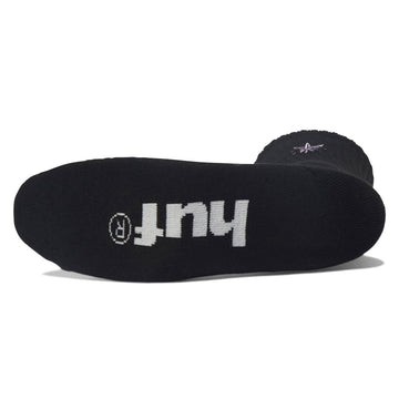 HUF Green Buddy Embroidered Socks - Black