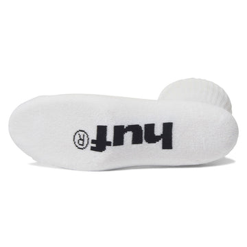 HUF Green Buddy Embroidered Socks - White