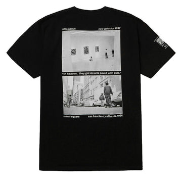 HUF Paved With Gold T-Shirt - Black