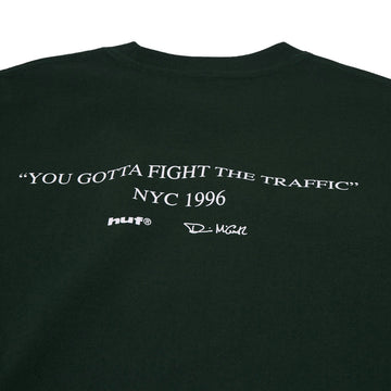 HUF Fight The Traffic T-Shirt - Forest Green