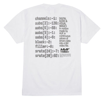HUF H Cam T-Shirt - White