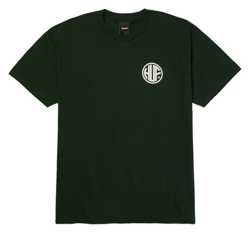 HUF Regional T-Shirt - Forest Green/White