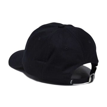 HUF 89 Embroidered 6 Panel CV Hat - Black/White