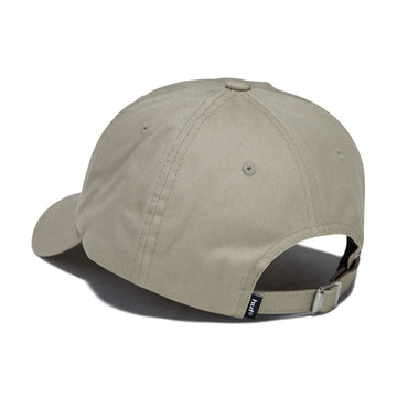 HUF 89 Embroidered 6 Panel CV Hat - Stone/Blue