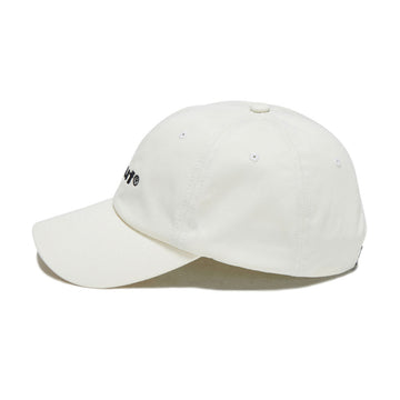 HUF 89 Embroidered 6 Panel CV Hat - Cream/Black