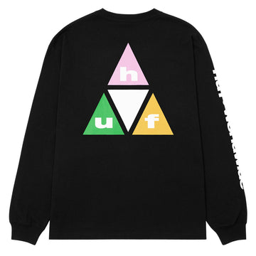 HUF Prism TT Long Sleeve T-Shirt - Black II