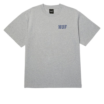 HUF Classic H T-Shirt - Heather Grey/Navy