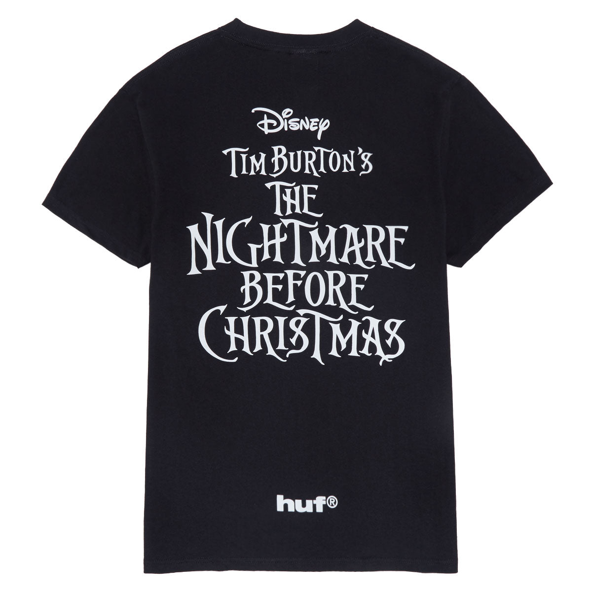 HUF x Nightmare Before Christmas Spiral Hill T-Shirt - Black