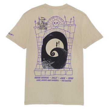 HUF x Nightmare Before Christmas Cast T-Shirt - Sand