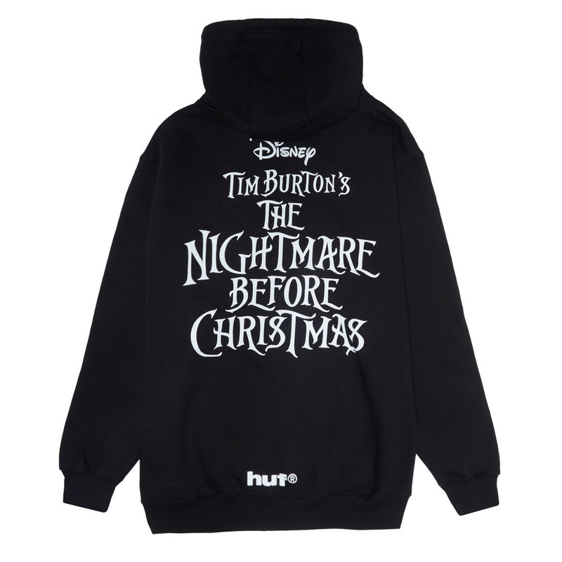 HUF x Nightmare Before Christmas Jack Town Meeting Hoodie - Black