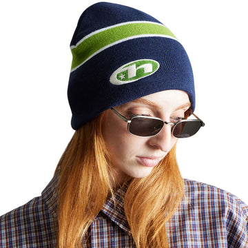 HUF Frequency Skull Beanie - Navy
