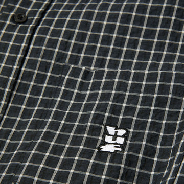 HUF Megablast Long Sleeve Woven Shirt - Black