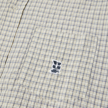 HUF Megablast Long Sleeve Woven Shirt - Natural