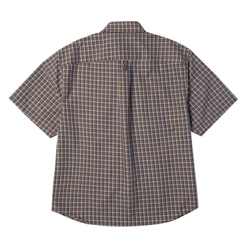 HUF Galaxy Plaid Woven Shirt - Dark Brown
