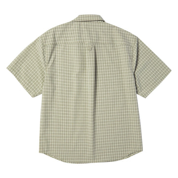 HUF Galaxy Plaid Woven Shirt - Stone