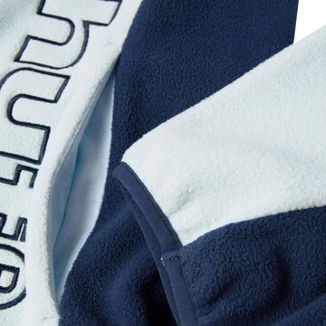 HUF Basecamp Quarter Zip Polar Fleece Sweatshirt - Sky Blue