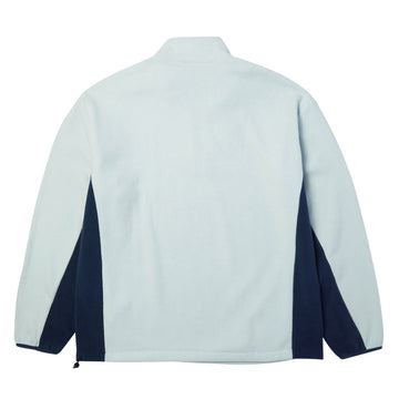 HUF Basecamp Quarter Zip Polar Fleece Sweatshirt - Sky Blue