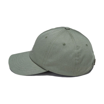 HUF 89 TT Logo 6 Panel CV Hat - Olive/White