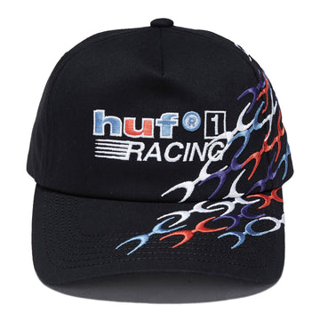 HUF One Racing 5 Panel Hat - Black