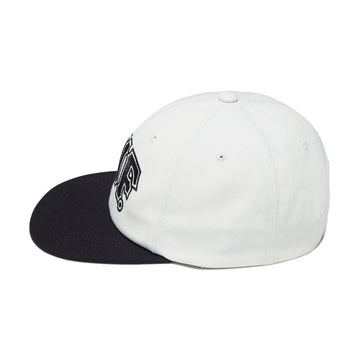 HUF Classic Arch Brushed Snapback Hat - Bleach/Black