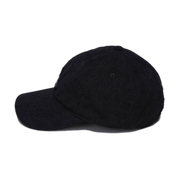 HUF Prism TT Cord 6 Panel CV Hat - Black