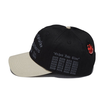 HUF Olympia 6 Panel Hat - Black