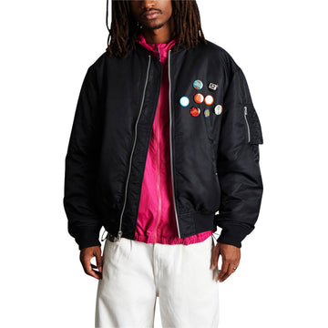 HUF Olympia Flight Jacket - Black