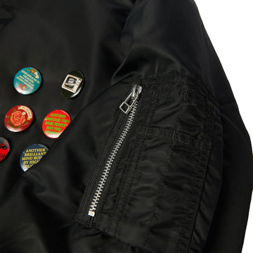 HUF Olympia Flight Jacket - Black