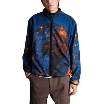 HUF Flushing Polar Fleece Jacket - Multi