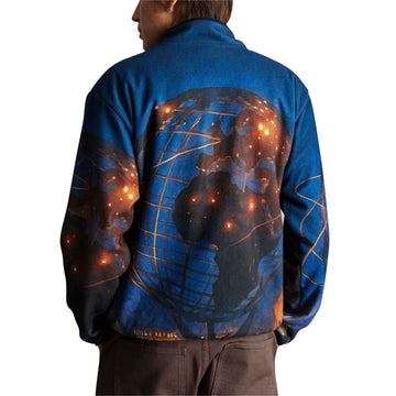 HUF Flushing Polar Fleece Jacket - Multi