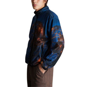 HUF Flushing Polar Fleece Jacket - Multi