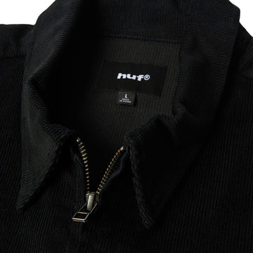 HUF 89 Corduroy Jacket - Black/White