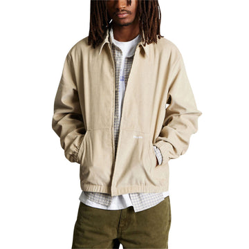 HUF 89 Corduroy Jacket - Tan/White