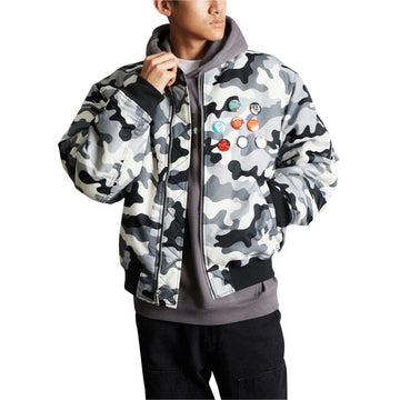 HUF Olympia Camo Flight Jacket - Camo