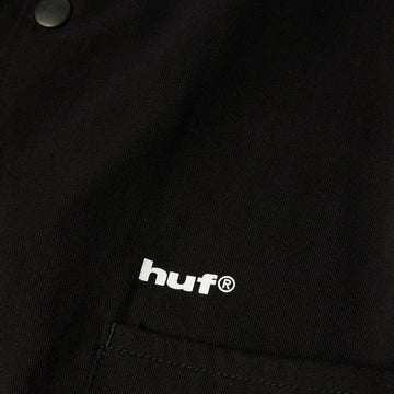 HUF 89 Twill Coaches Jacket - Black/White