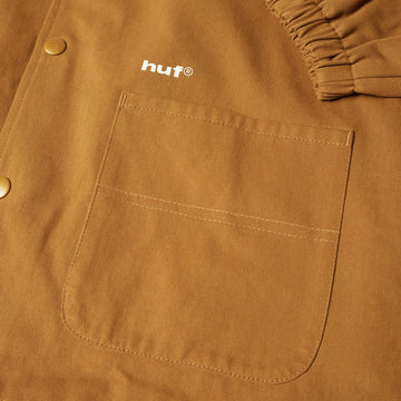 HUF 89 Twill Coaches Jacket - Rubber/White