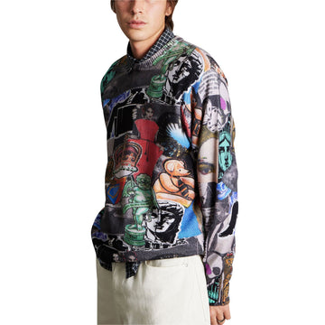 HUF Boulevard Status Crew Sweatshirt - Multi