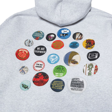 HUF Olympia Hoodie - Heather Grey