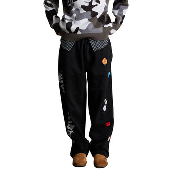 HUF Olympia Open Hem Sweatpants - Black