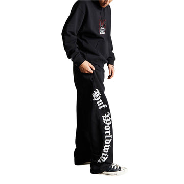 HUF Olympia Open Hem Sweatpants - Black