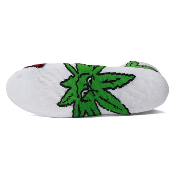 HUF Dice Buddy Crew Socks - White